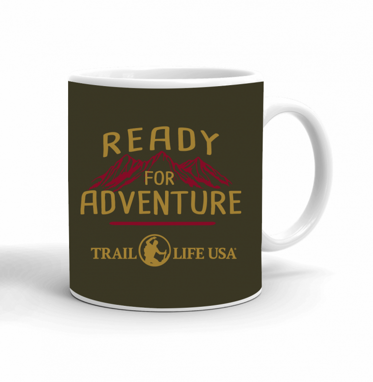 Trail Life Ready For Adventure Mug Back