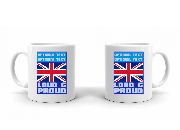 Loud and Proud English Flag Mug